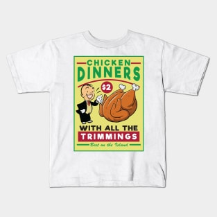 Chicken Dinners Kids T-Shirt